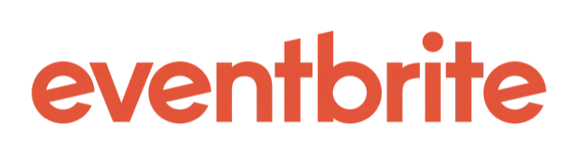 Eventbrite logo in orange text on a green background. | eventbrite