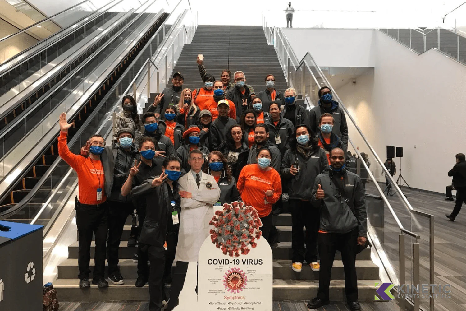 San Francisco event staff
