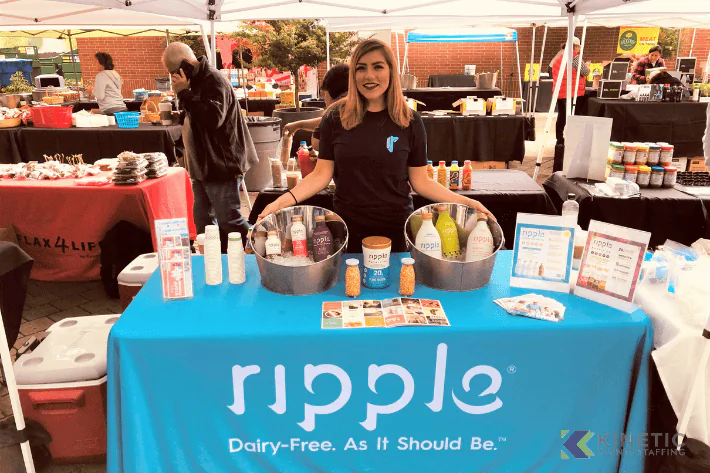 Dallas Product Demo: Ripple Foods' Impactful Brand Ambassador 2 Product Demo Staff Member