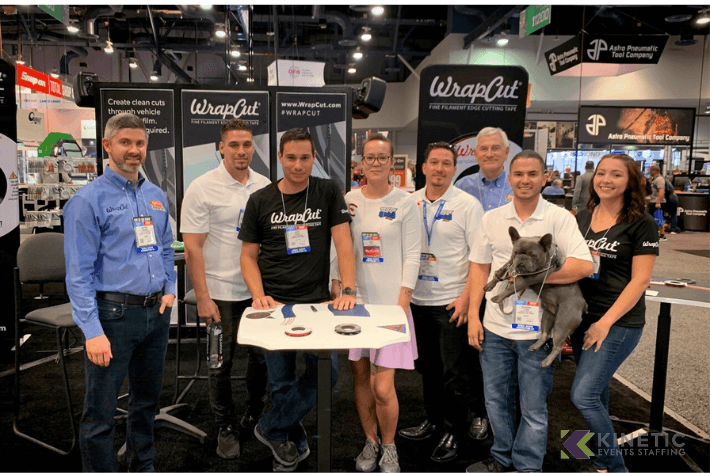 Las Vegas conference staff at Las Vegas convention center