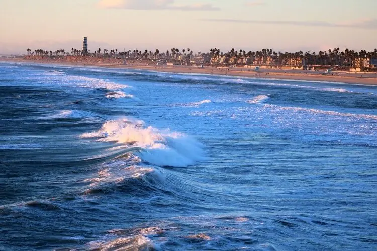 Orange County beach